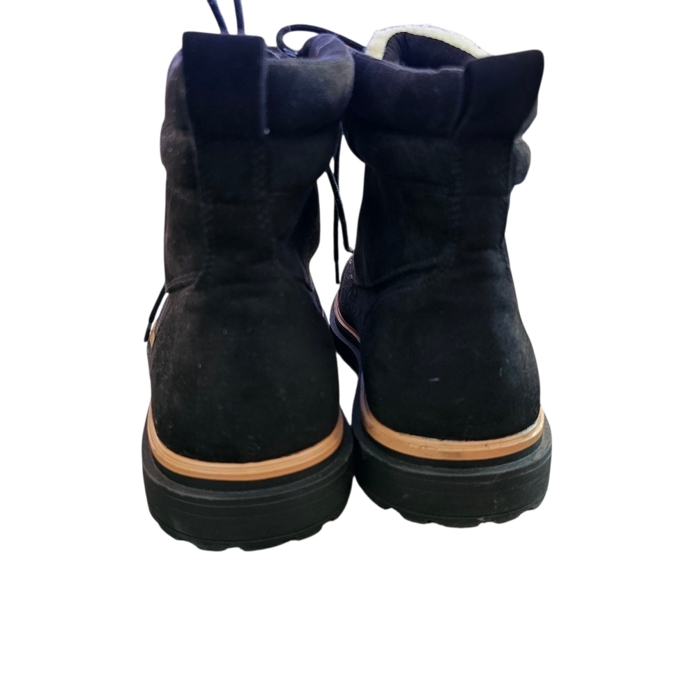 Torrid Hiker Lug Bootie Wide Width Black - Picture 5 of 10